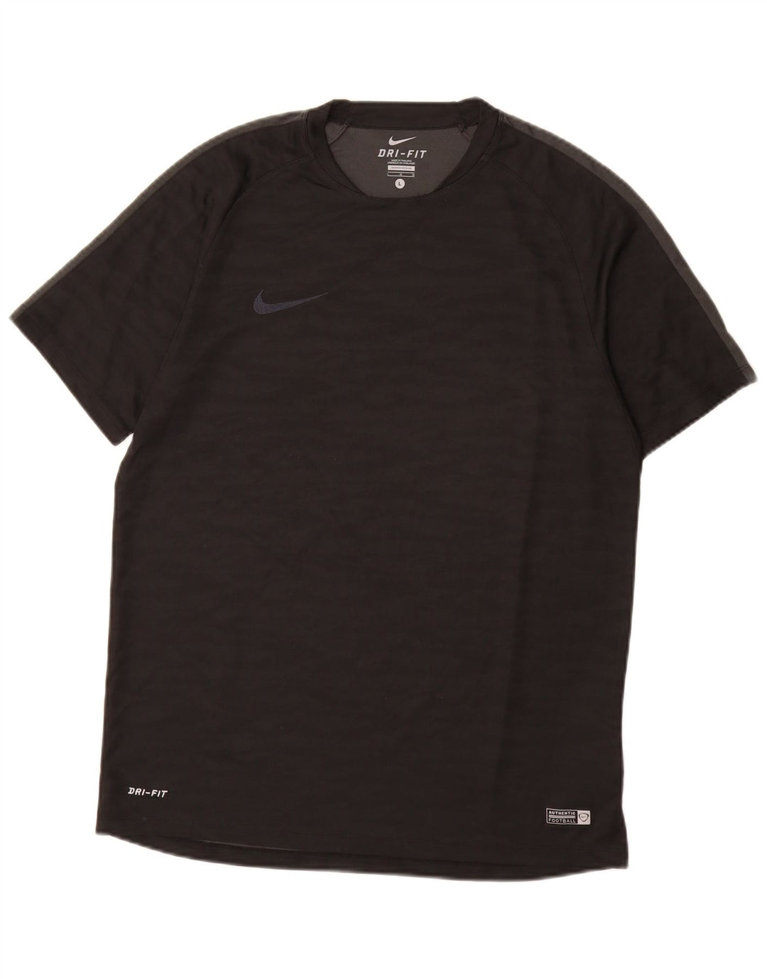 Мужская футболка Nike Dri Fit, большой черный полиэстер