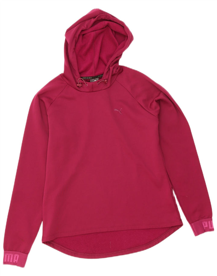 Женский джемпер с капюшоном Puma UK 12, средний фиолетовый, полиэстер