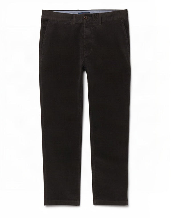 Мужские прямые вельветовые брюки Marks & Spencer Blue Harbour W34 L31 серые