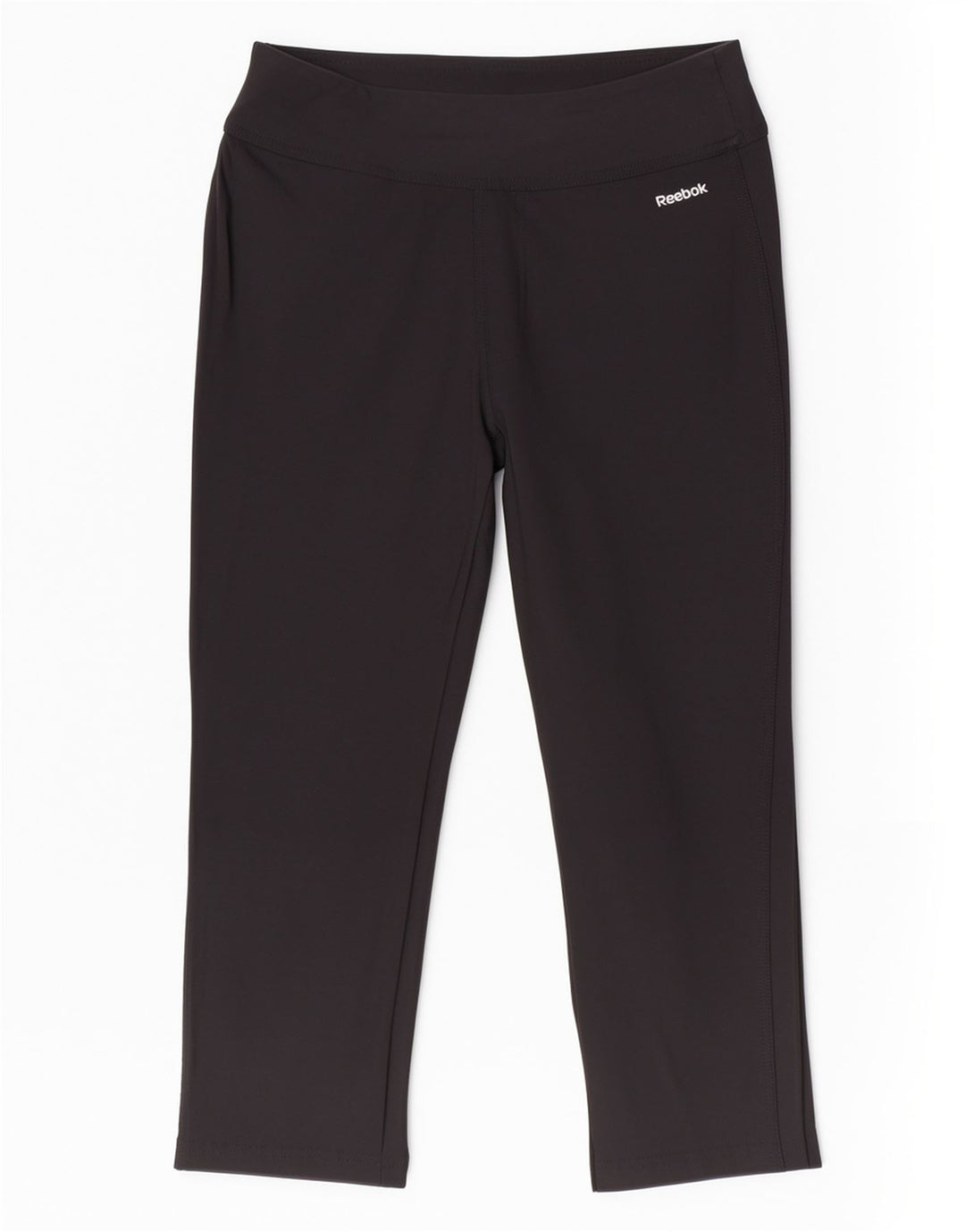 Женские спортивные брюки-капри Reebok UK 12, средние, черные