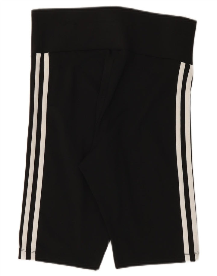 Женские спортивные шорты ADIDAS UK 12, средний черный, полиэстер