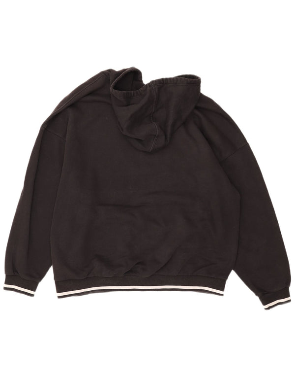 Женский джемпер с капюшоном PUMA UK 16, большой, черный, хлопок