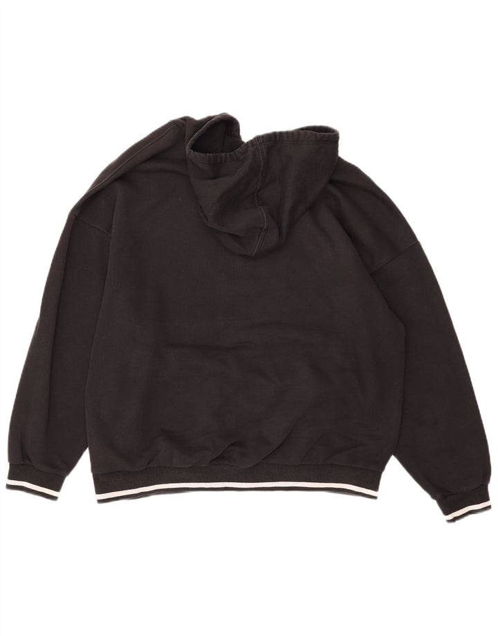 Женский джемпер с капюшоном PUMA UK 16, большой, черный, хлопок