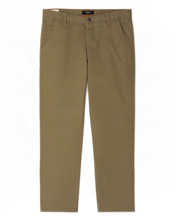 Мужские прямые брюки-чиносы Dockers W34 L30, хлопок цвета хаки