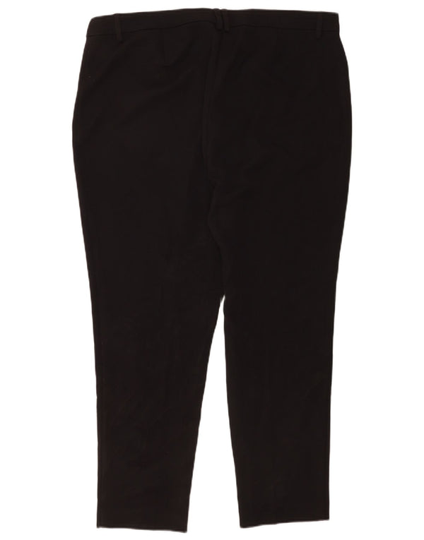 Женские повседневные брюки Marks & Spencer UK 18 XL W38 L27 Черный