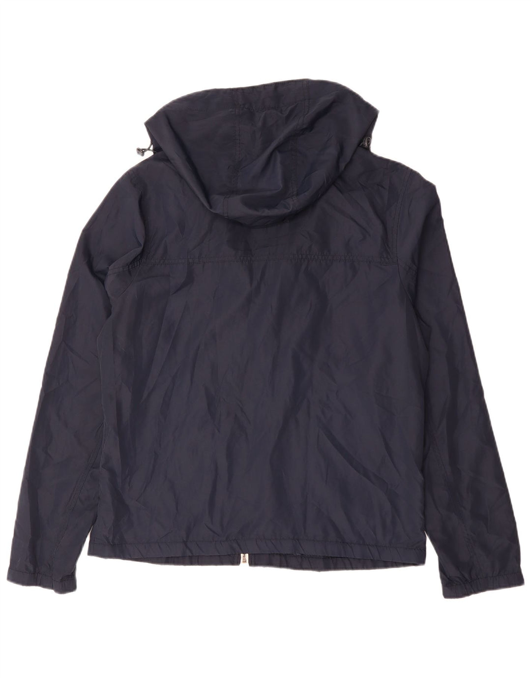 Мужская дождевик с капюшоном Hollister UK 42 XL Темно-синий полиэстер