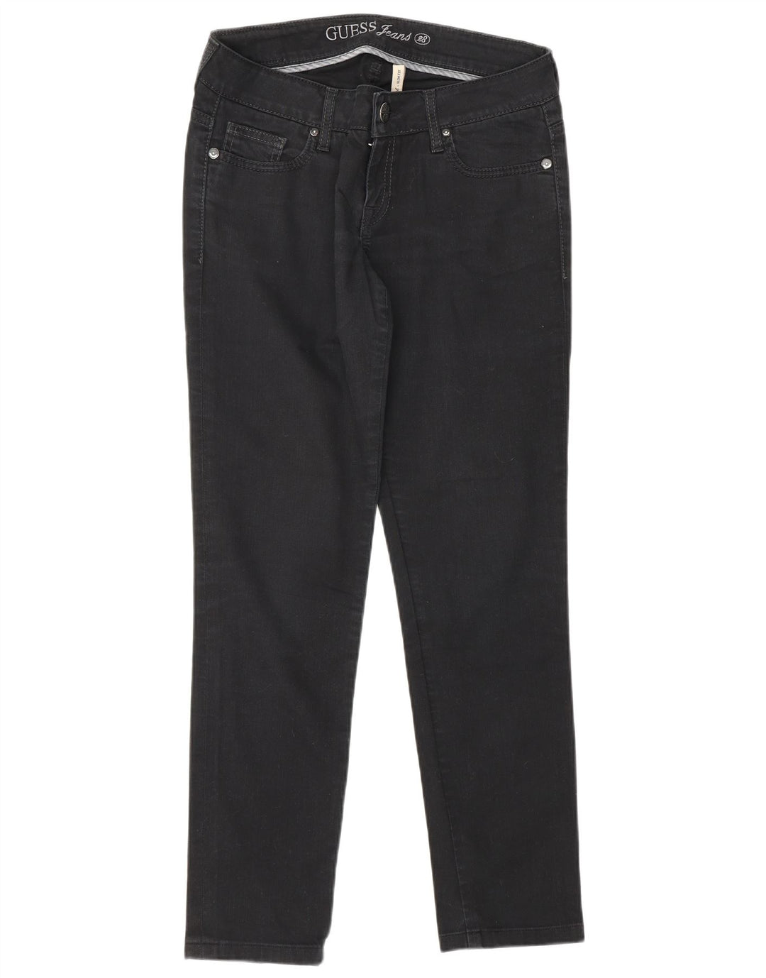 GUESS Женские джинсы Starlet Slim W28 L28 Черные
