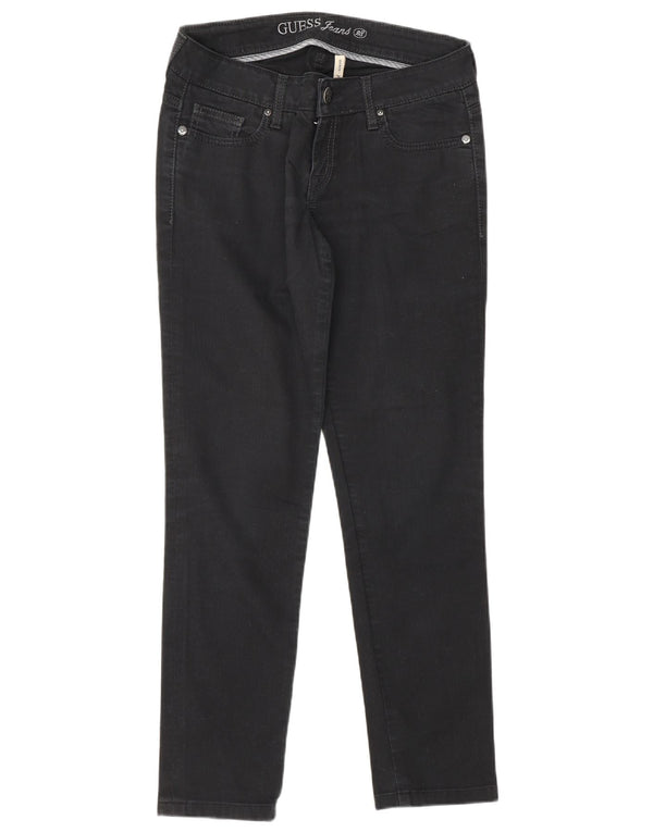 GUESS Womens Starlet Slim Jeans W28 L28 Black
