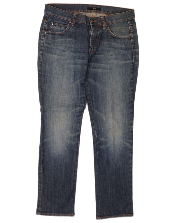 Женские узкие джинсы Hugo Boss W29 L28 синие