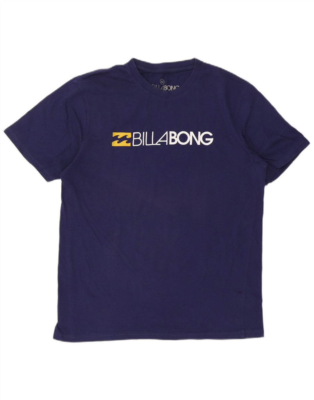 Billabong Мужская футболка с рисунком Топ среднего размера, темно-синий, хлопок