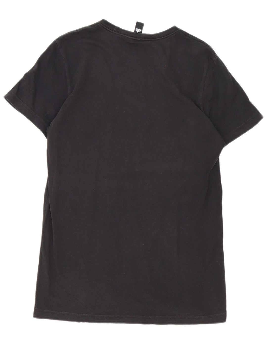 Мужская футболка с рисунком Adidas Top Medium Black Cotton