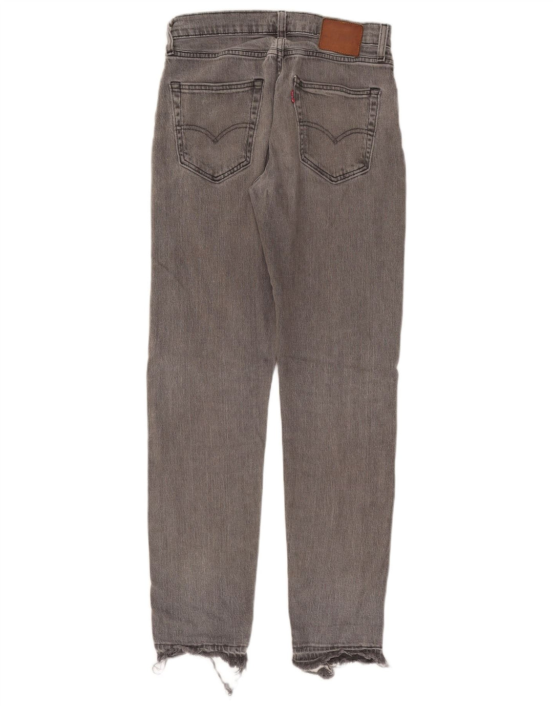 Мужские узкие джинсы Levi's W28 L32 Серые хлопковые
