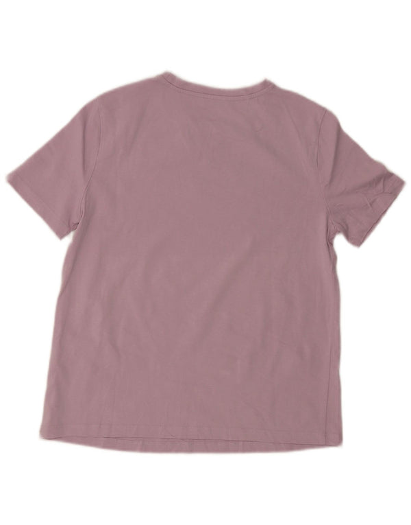 Женская футболка Zara Top UK 10, маленькая фиолетовая