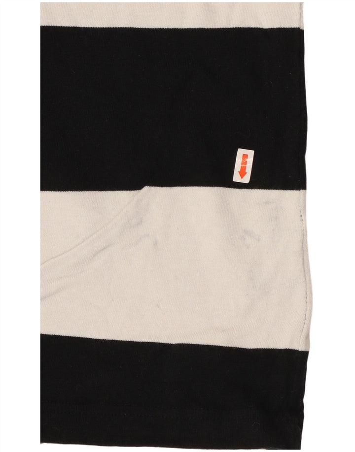 CALVIN KLEIN JEANS Мужская футболка в мелкую черную полоску