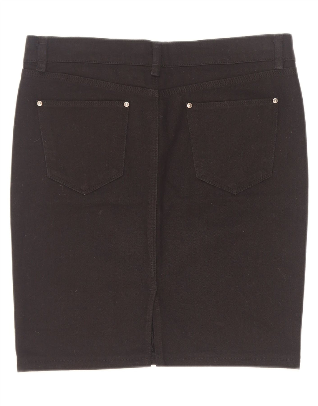 Женская джинсовая юбка Zara, большая W30, черная