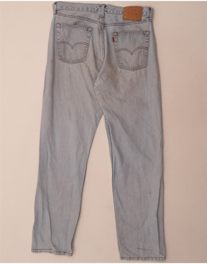 Мужские прямые джинсы Levi's 517 W34 L32 синие, хлопок