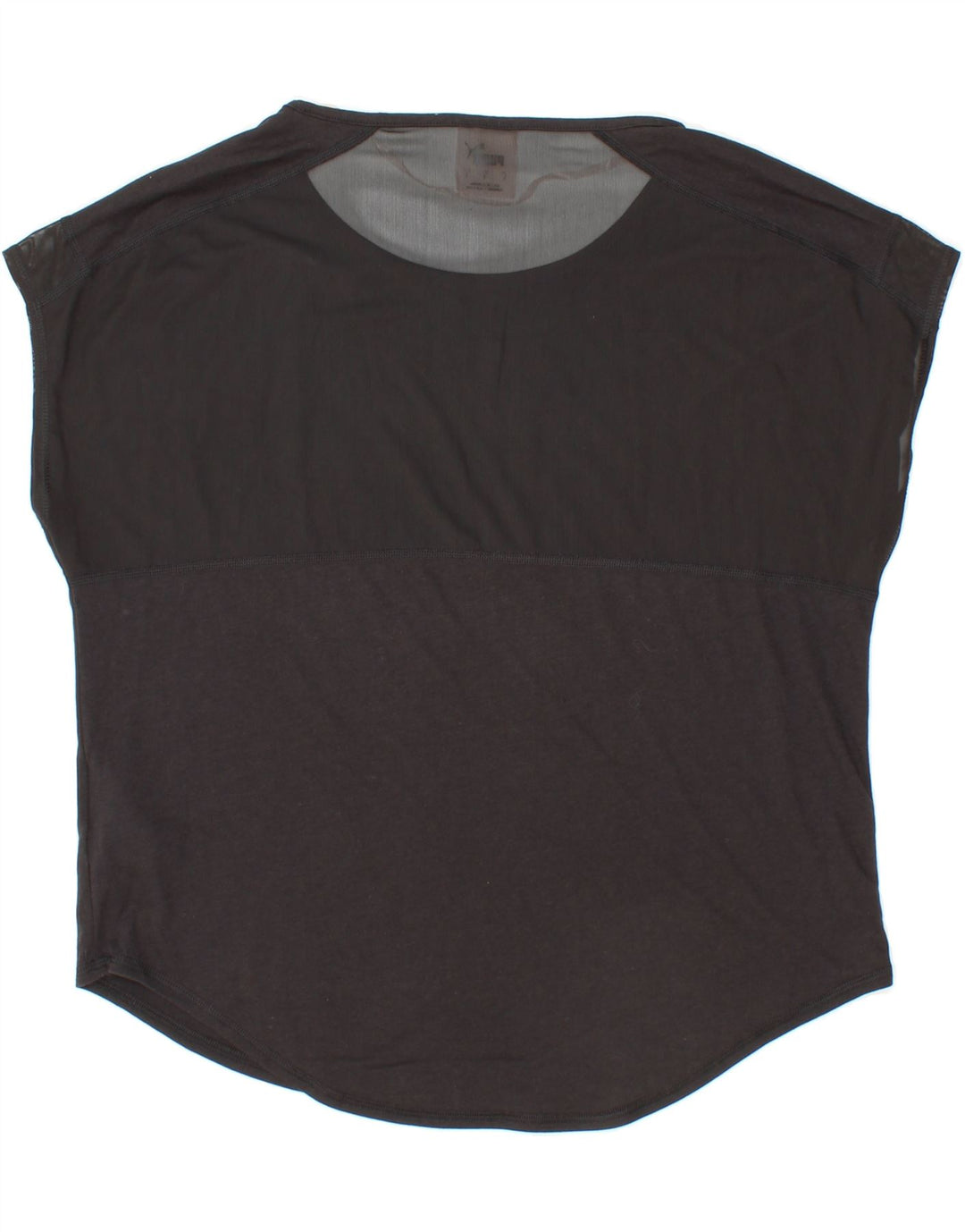 PUMA Womens Graphic T-Shirt Top UK 16 Large Black Polyester Vintage Puma and Second-Hand Puma from Messina Hembry 