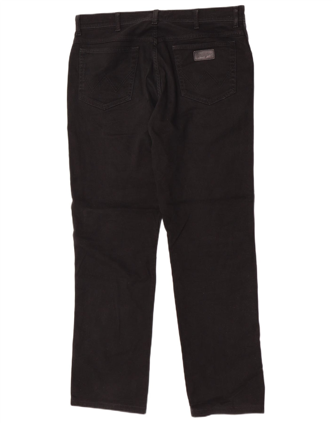 Мужские прямые джинсы Wrangler Texas Stretch W36 L32, черный хлопок