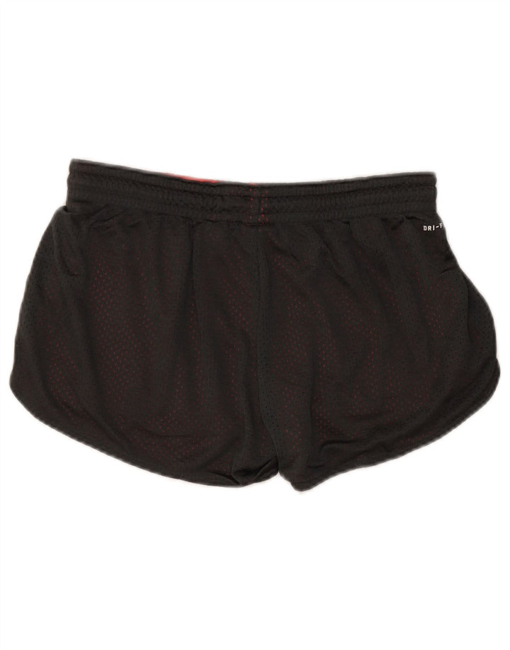 Женские спортивные шорты NIKE UK 14, средний черный полиэстер