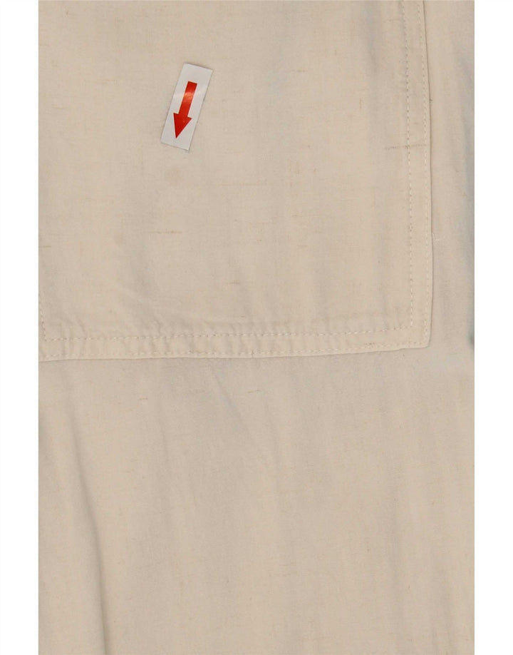 Женские брюки-карго для джоггеров Zara, маленькие W26 L27, белые