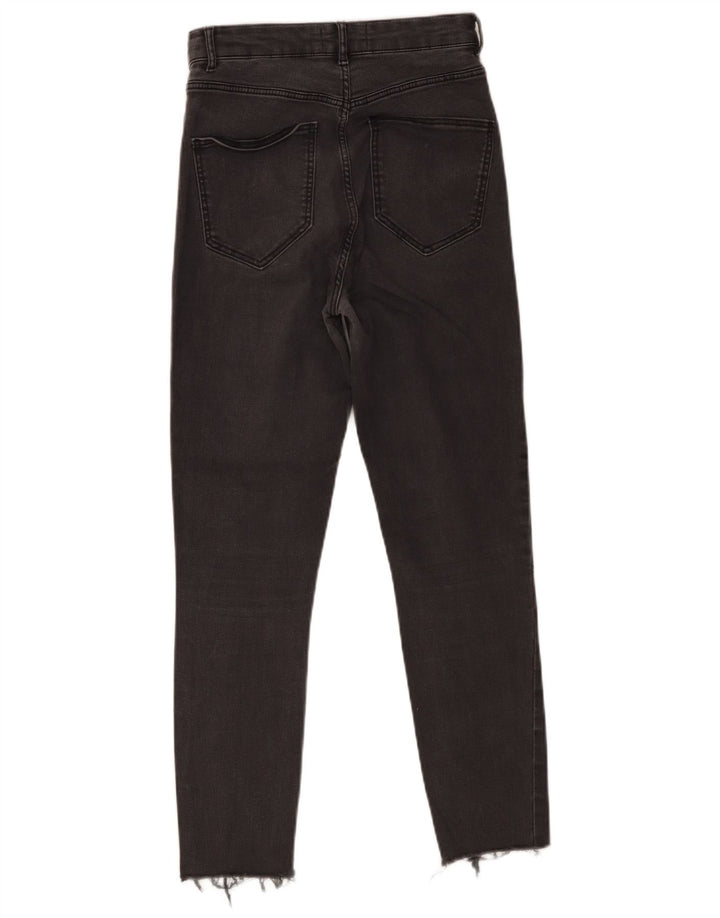 Женские укороченные джинсы Zara EU 38 Small W28 L25 Серые