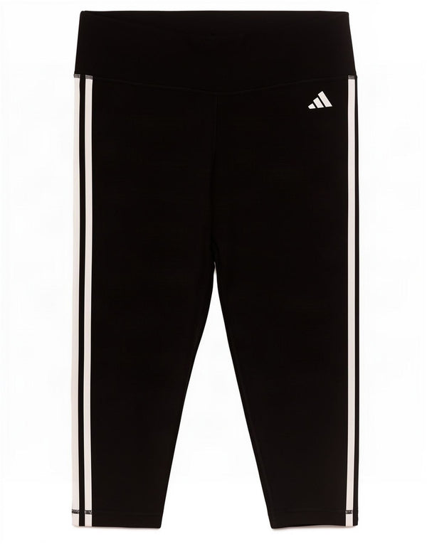 Женские леггинсы-капри Adidas Aeroready UK 20/22 XL, черный полиэстер