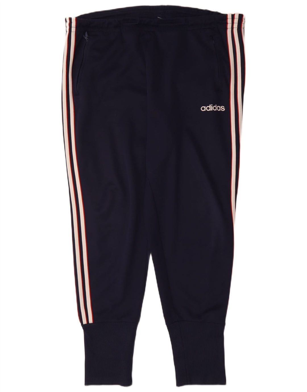 Мужские спортивные брюки ADIDAS Joggers UK 44/46, большой темно-синий полиэстер