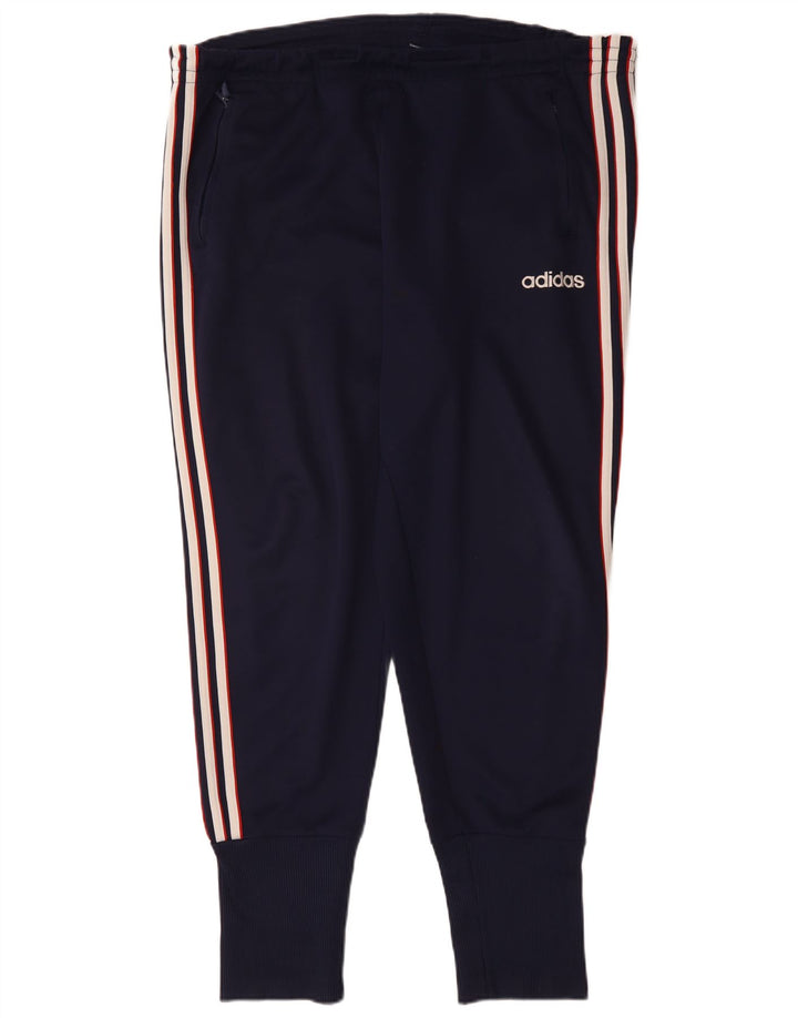 Мужские спортивные брюки ADIDAS Joggers UK 44/46, большой темно-синий полиэстер