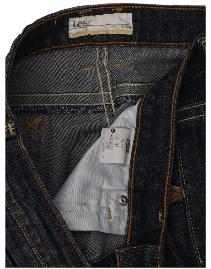 Женские укороченные джинсы LEE W31 L25, синие, хлопок