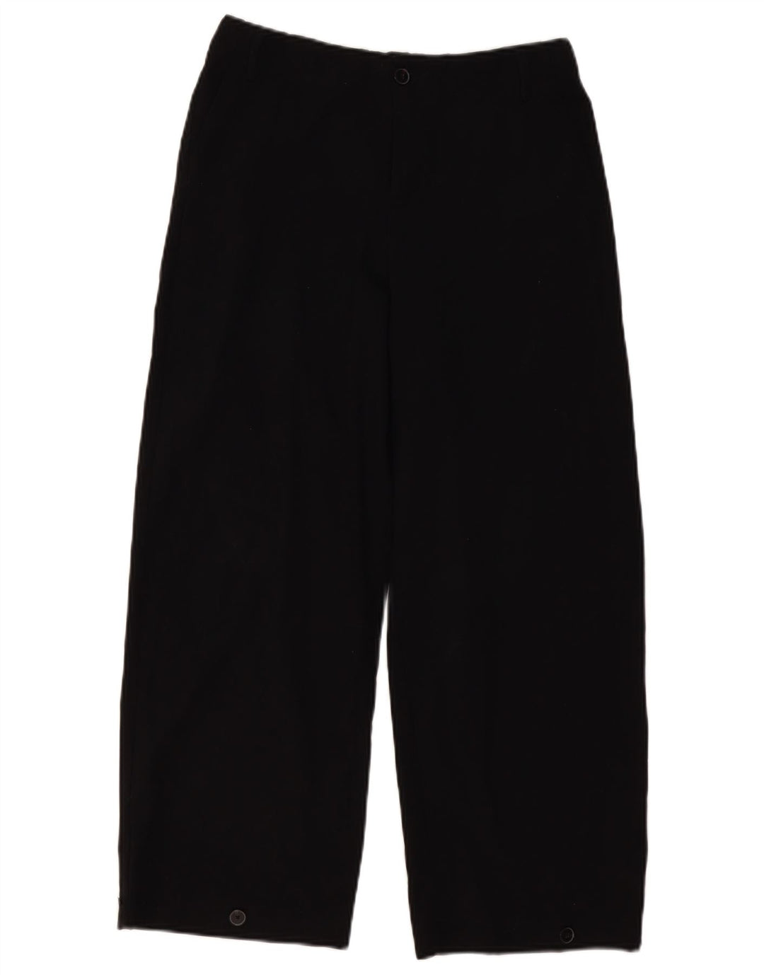 Женские широкие брюки чинос ZARA, маленькие W26 L26, черные