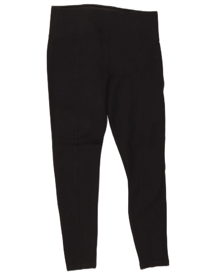 Женские леггинсы MARKS & SPENCER UK 14, большие, черные, вискоза