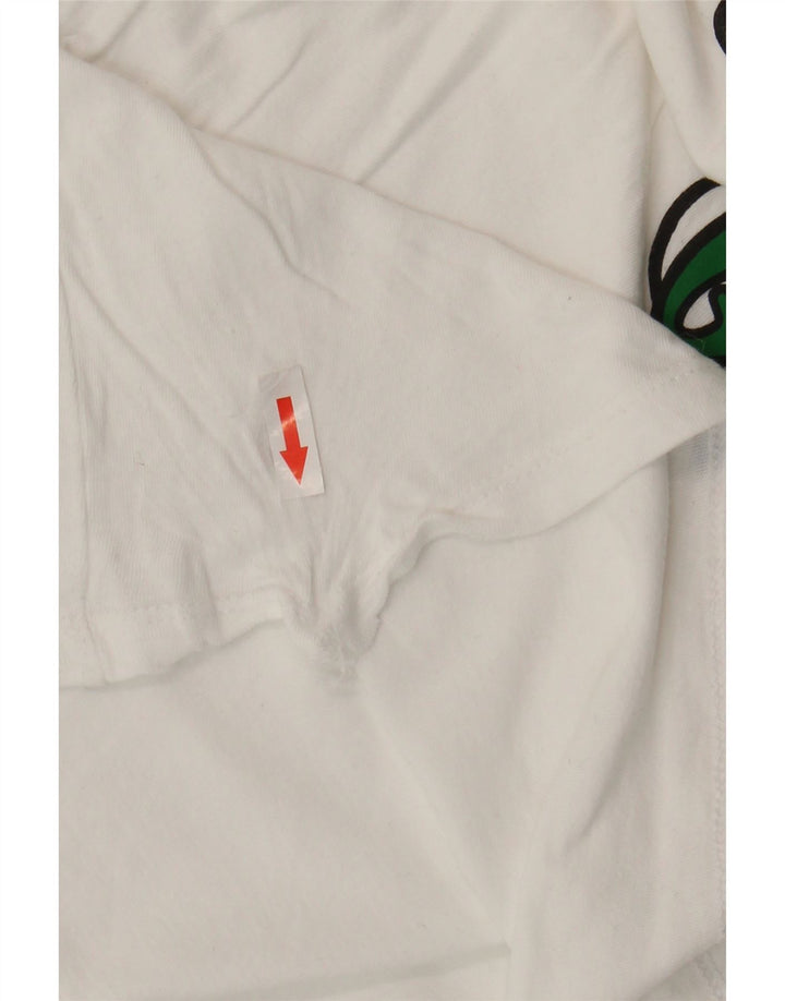 Женская футболка с рисунком Puma Top UK 16, большой белый хлопок