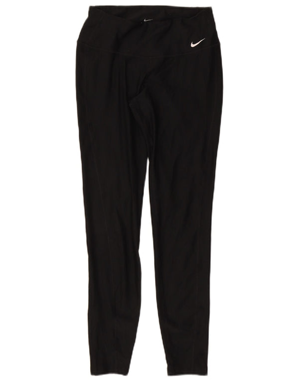 Женские леггинсы Nike Dri Fit UK 6 XS, черный полиэстер
