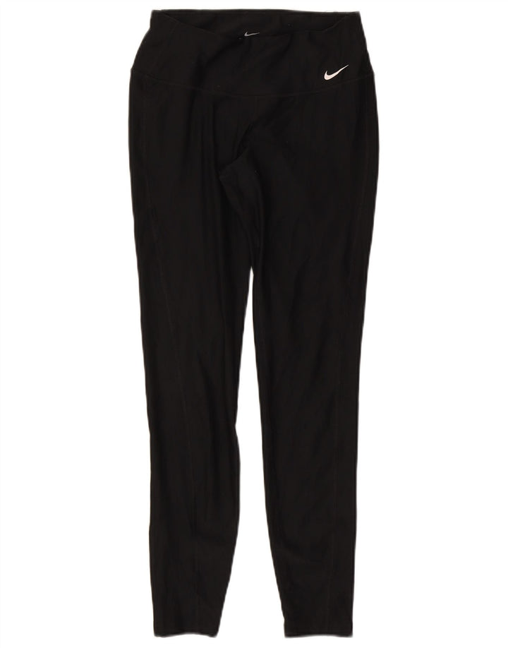 Женские леггинсы Nike Dri Fit UK 6 XS, черный полиэстер