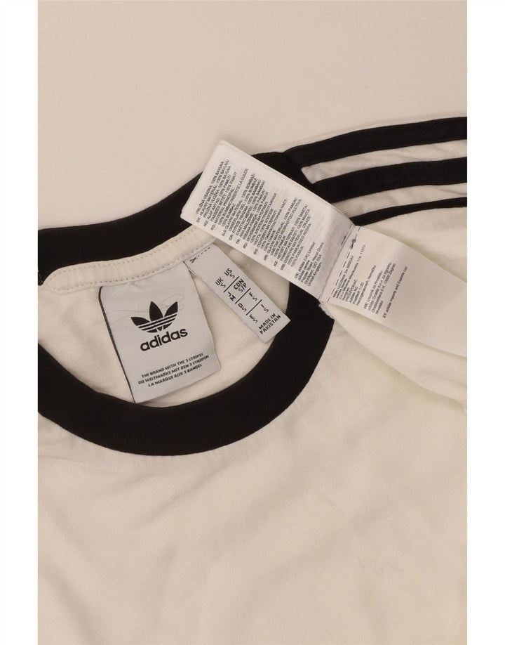 Adidas Мужская футболка Top Small White Cotton