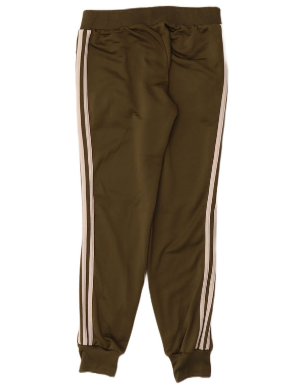Женские спортивные брюки Adidas Joggers UK 10, маленький зеленый полиэстер