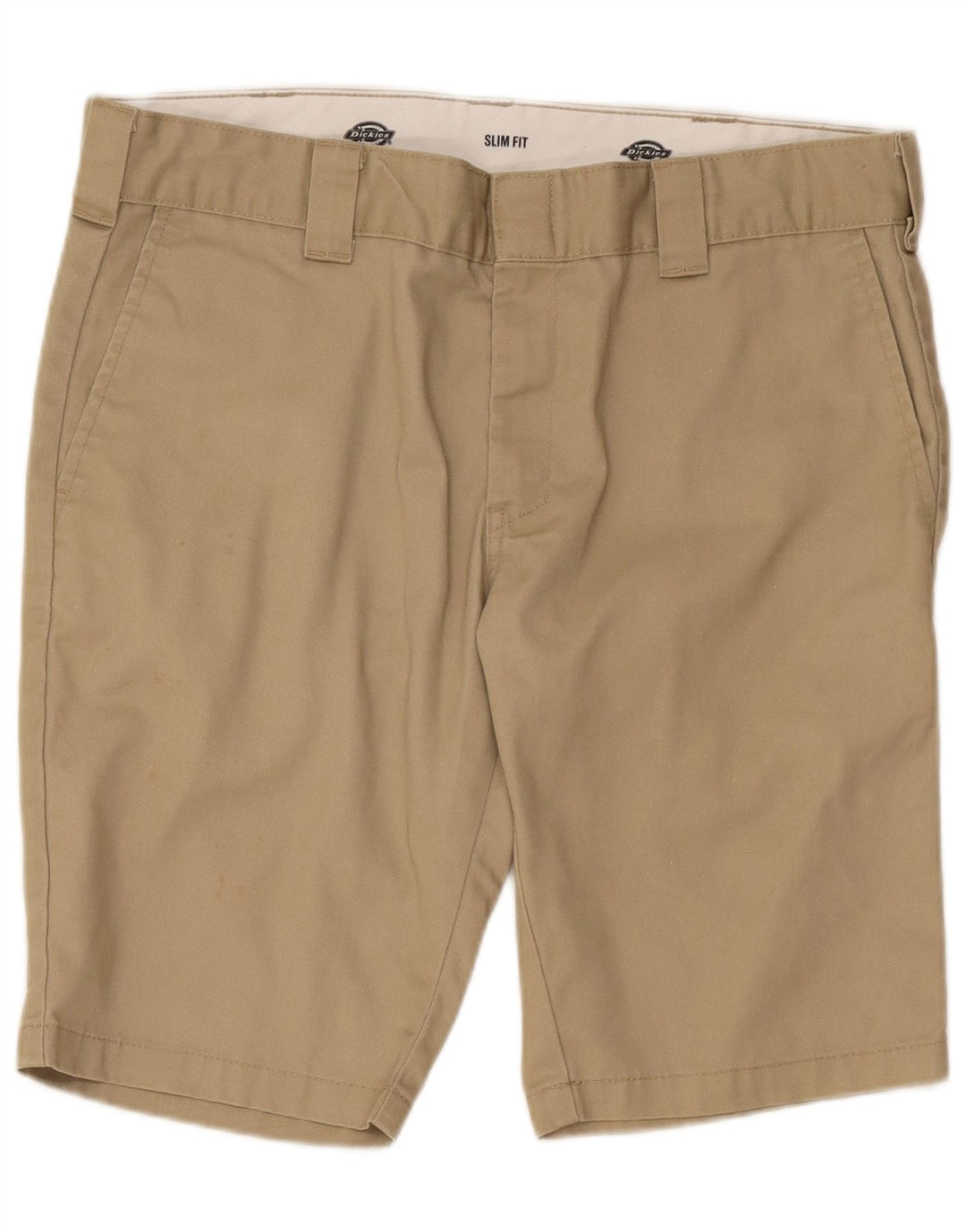 Мужские шорты чинос Dickies Slim Fit W36, большие, бежевые, полиэстер