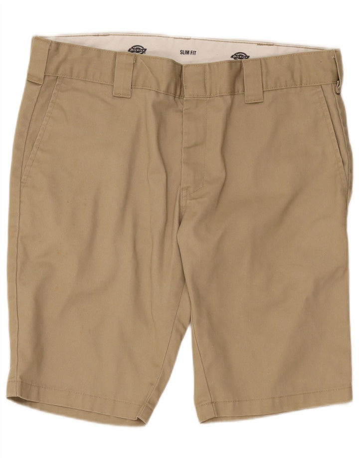 Мужские шорты чинос Dickies Slim Fit W36, большие, бежевые, полиэстер