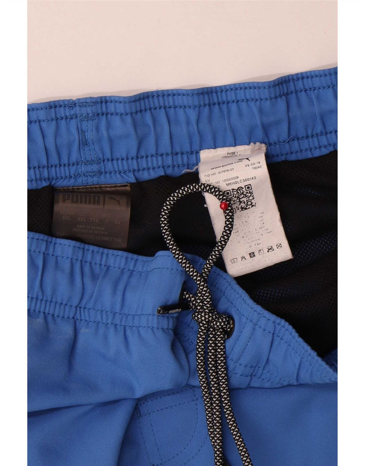 Мужские шорты для плавания Puma 2XL синие из полиэстера