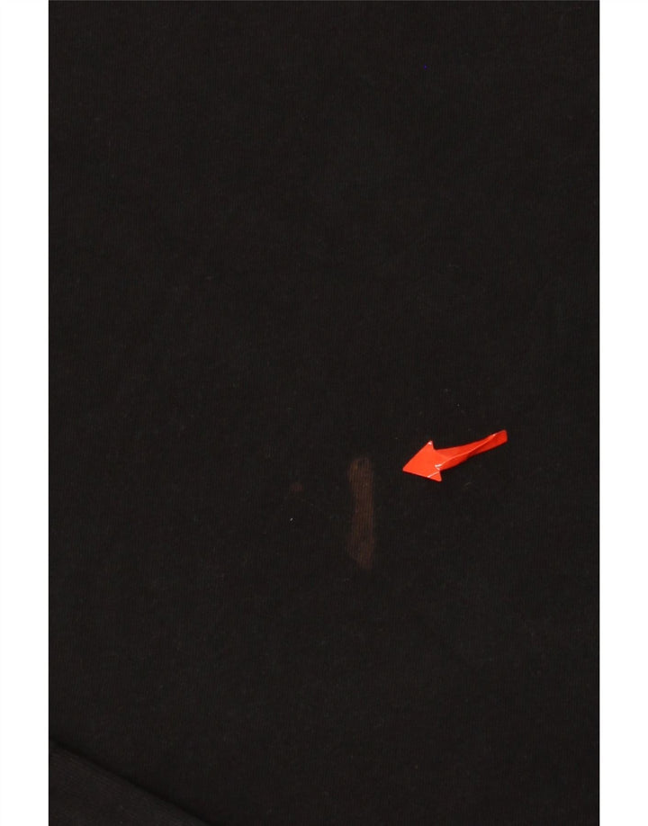 Мужской топ с рисунком Levi's, длинный рукав, большой черный хлопок, хлопок