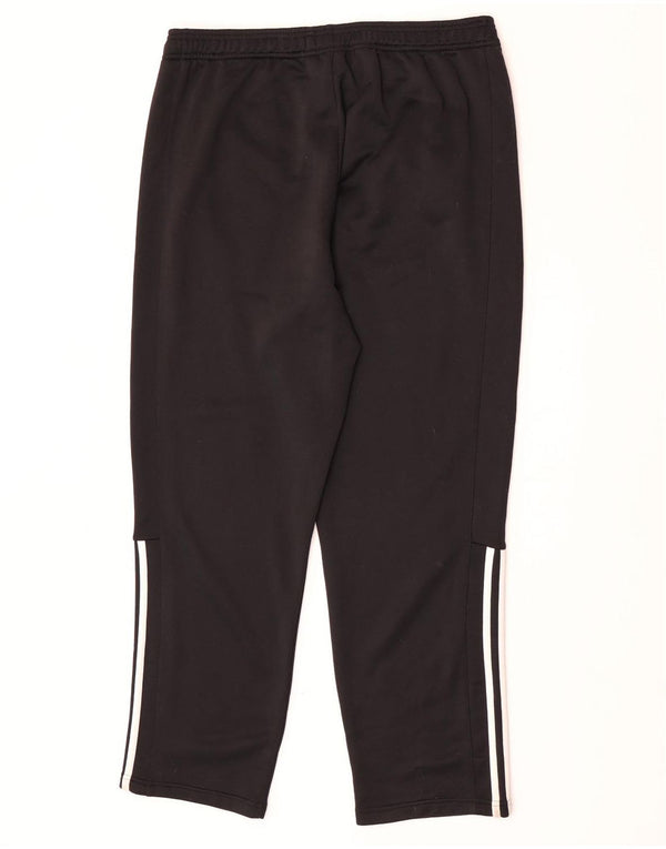 Мужские спортивные брюки Adidas XL черные из полиэстера
