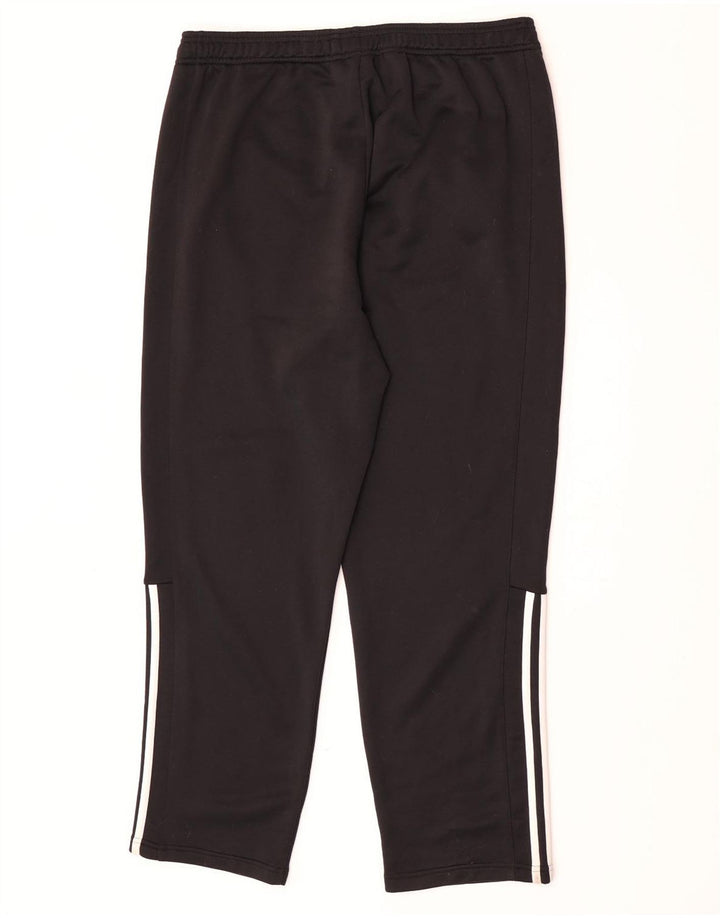 Мужские спортивные брюки Adidas XL черные из полиэстера