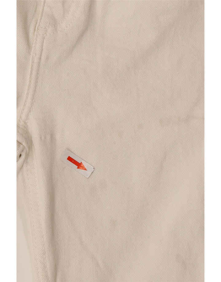 Женские джинсы Bootcut с высокой посадкой Zara EU 38, маленькие W28 L25, белые