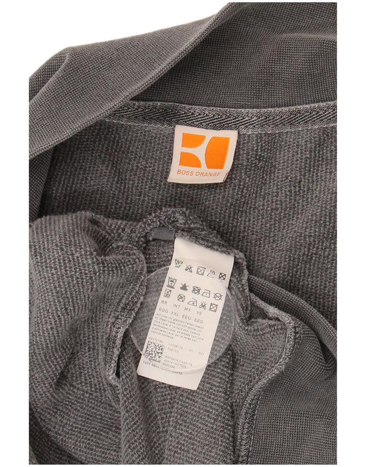 Мужской спортивный костюм Hugo Boss, верхняя куртка 2XL, серый хлопок