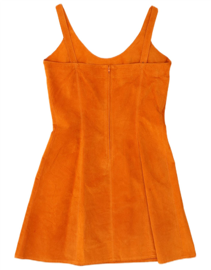 Женское замшевое платье Conbipel IT 42 Medium Orange Leather