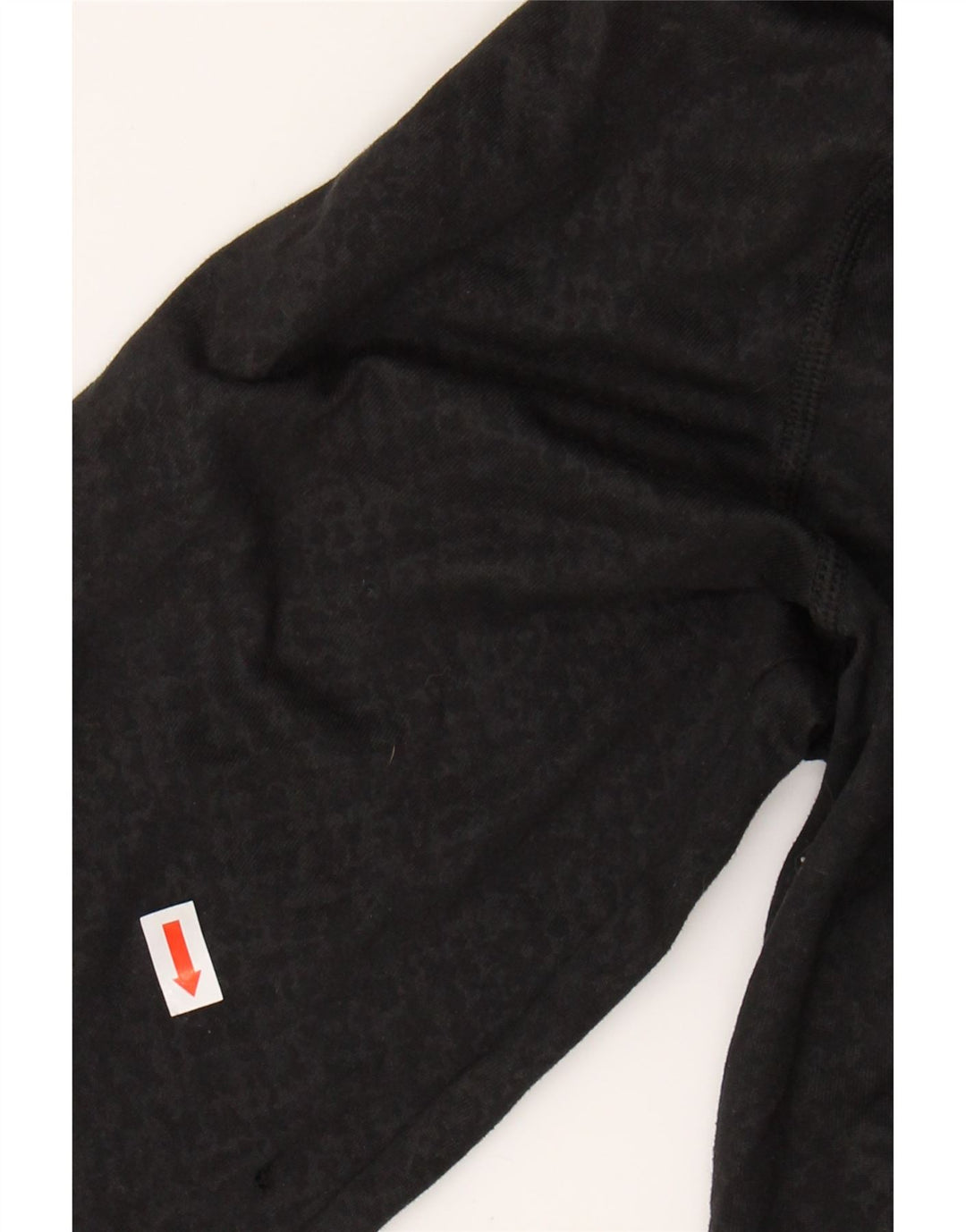 UNDER ARMOUR Mens Zip Neck Pullover Tracksuit Top Small Black