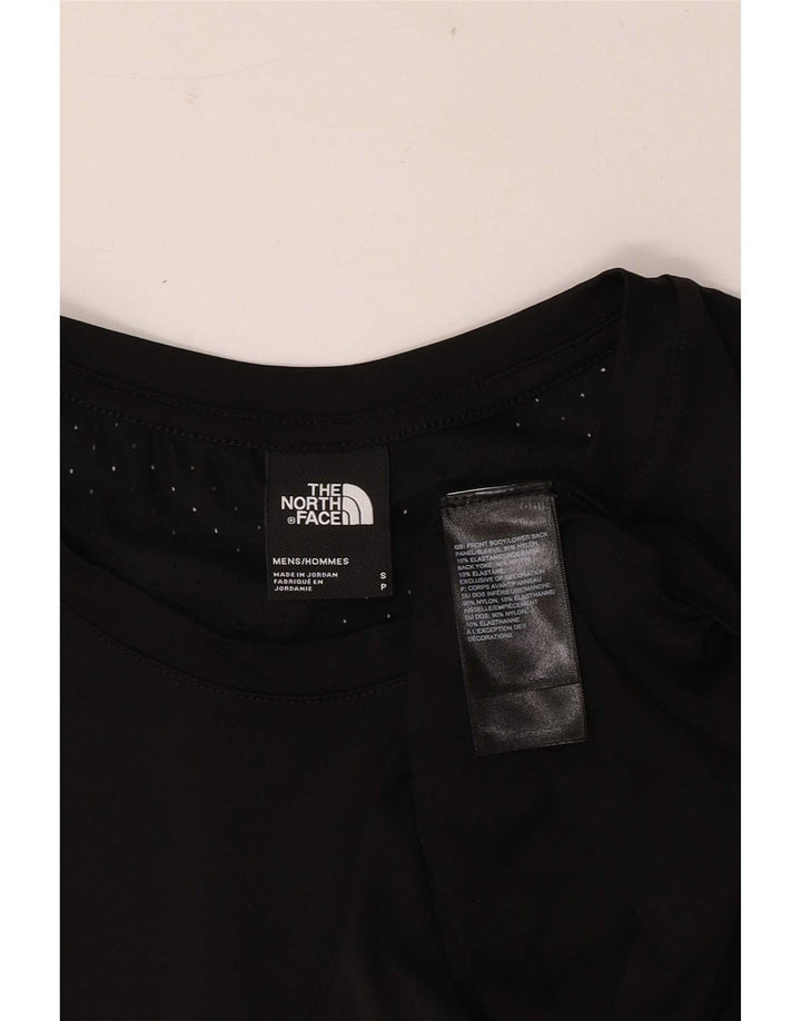 Мужская футболка с рисунком The North Face, маленький черный нейлон