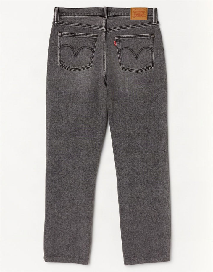 Мужские прямые джинсы Levi's 501 W28 L27 серые, хлопок
