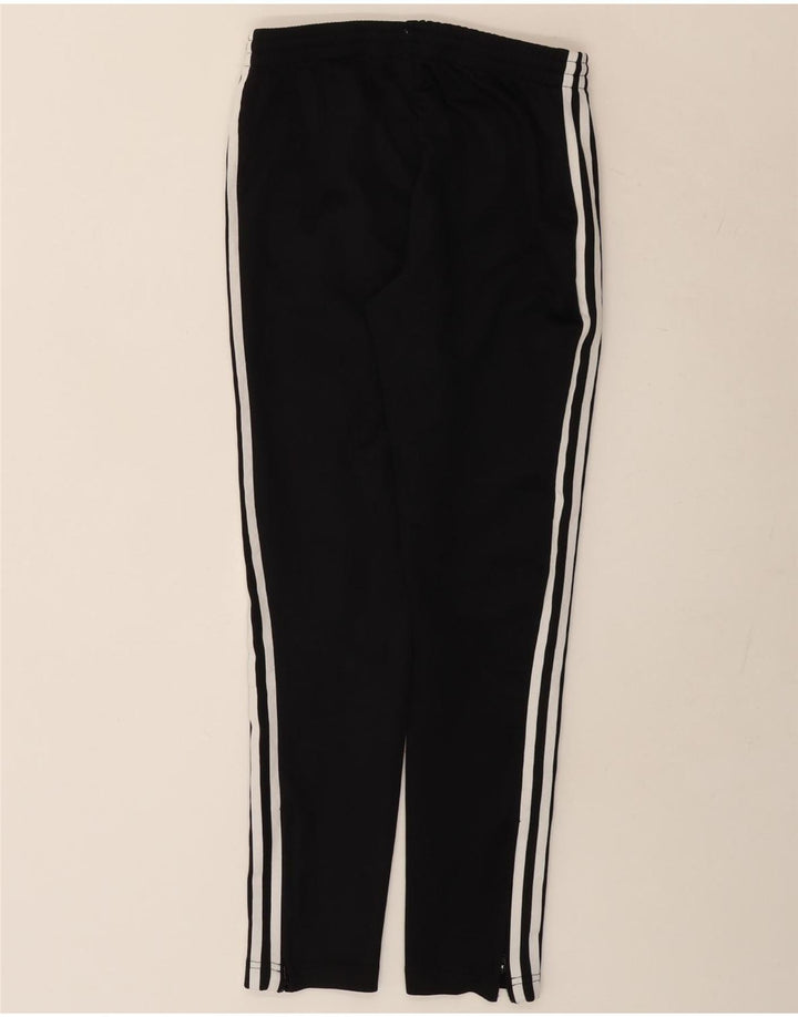 Женские спортивные брюки Adidas UK 10, маленькие черные из полиэстера