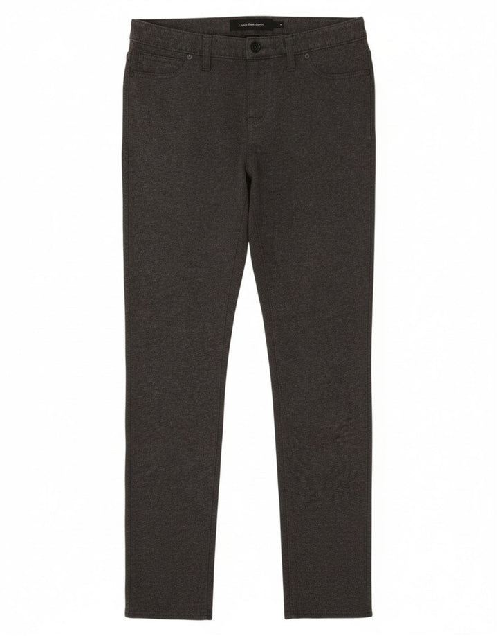 Женские брюки-джеггинсы Calvin Klein US 8 Medium W30 L28 Серые хлопковые